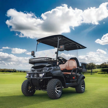 Modern Minimalist 4 Seater Off-road Electric Golf Cart with 3.5KW AC Motor for Golf Course Supports OEM/ODM