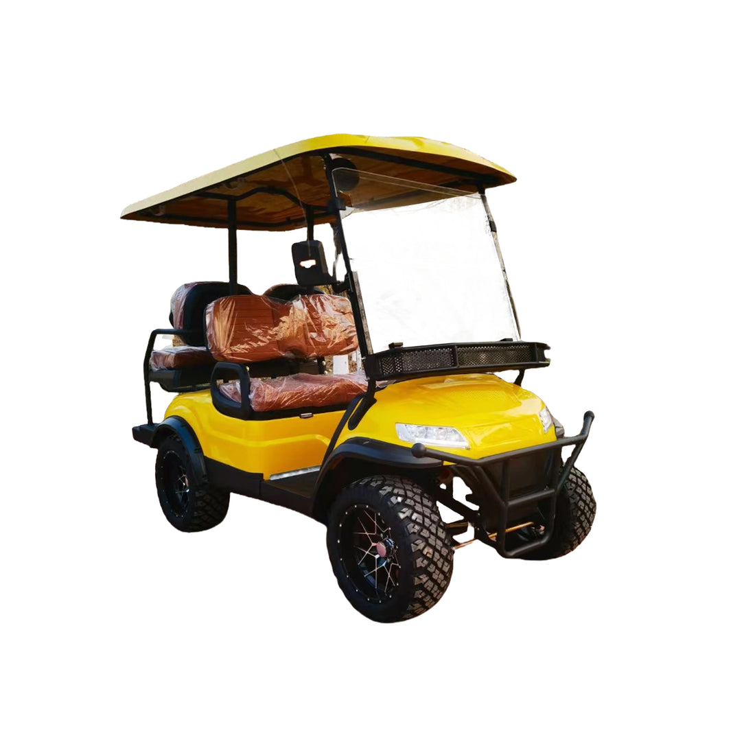 Brand New EEC Certificate Street Legal Custom Golf Carts  4-Seater Electric Golf Carts with Curtis Controller 5kw Motor Hot Sale