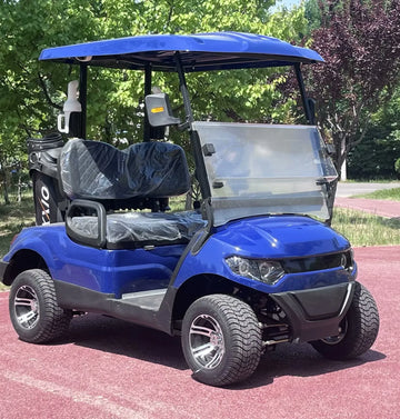 Glinka Hot Selling Electric 4-Seater Golf Carts with Golf Bag