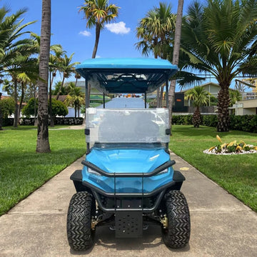 Chinese 60v 4 Wheel 6 Seats Golf Carts Electric Golf Kart Can Be Customized Sales