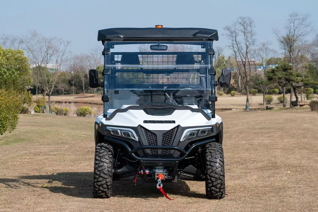 Yuexuan Electric UTV High-Capacity Lithium Battery 0.5 Ton Payload Capacity Automatic Dump Bed Design for Construction EEC
