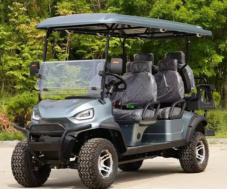 Yuexuan New Design High Power Golf Cart Buggy Electric 6 Seater Golf Cart for Sightseeing