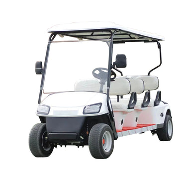 Best Price Luxury Electric 6-Seater Golf Cart 48V Lead-acid Battery Curtis Controller Steel Chassis Fast 30Km/h Mini Buggy China