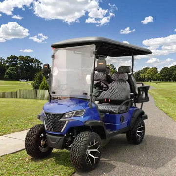Yuexuan Electric 4 Seater Golf Cart Fast Shipping to Usa with Lithium Battery