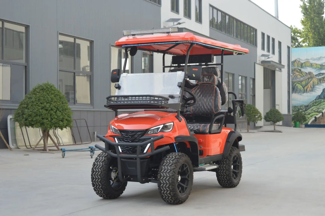 High Performance 4 Seater Electric Mini Golf Cart  Sightseeing Electric  Club Car with Adjustable Seats  for Resort Travel