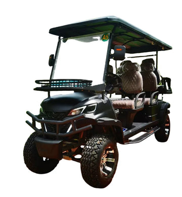 Ce Manufacturer Good Prices Electric Golf Car New Design 4 Wheel Dsic Brake 6 Seater Golf Carts With Lithium Battery