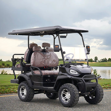 Brand New 4 Seater Hunting Buggy Electric Remote Control Golf Buggy for Sale Engine Huge Lifted Electric Golf Carts Ce 48v 3m
