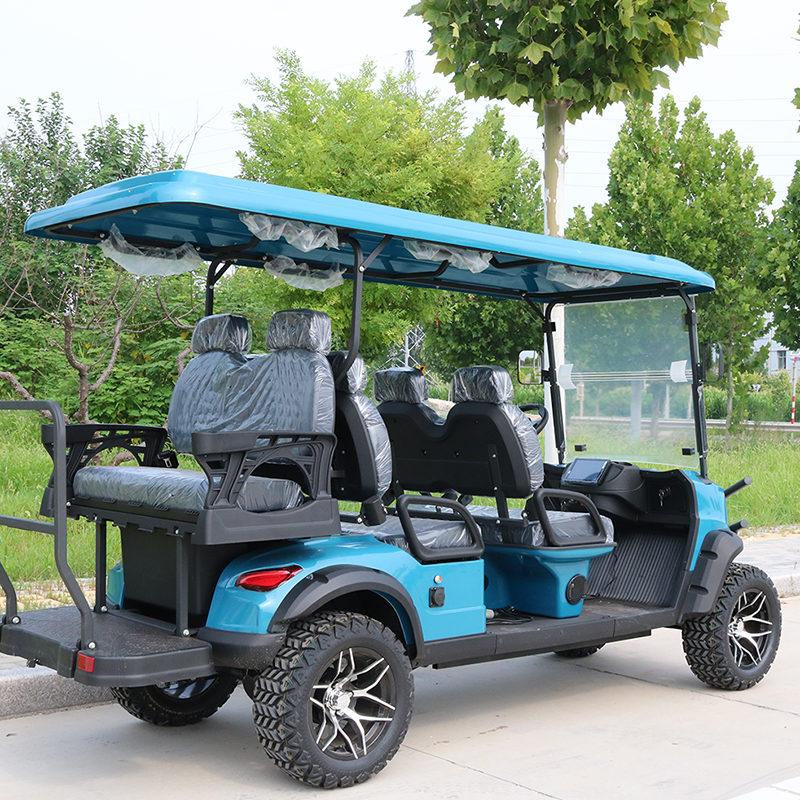 2+1 row 6-seater golf cart, A